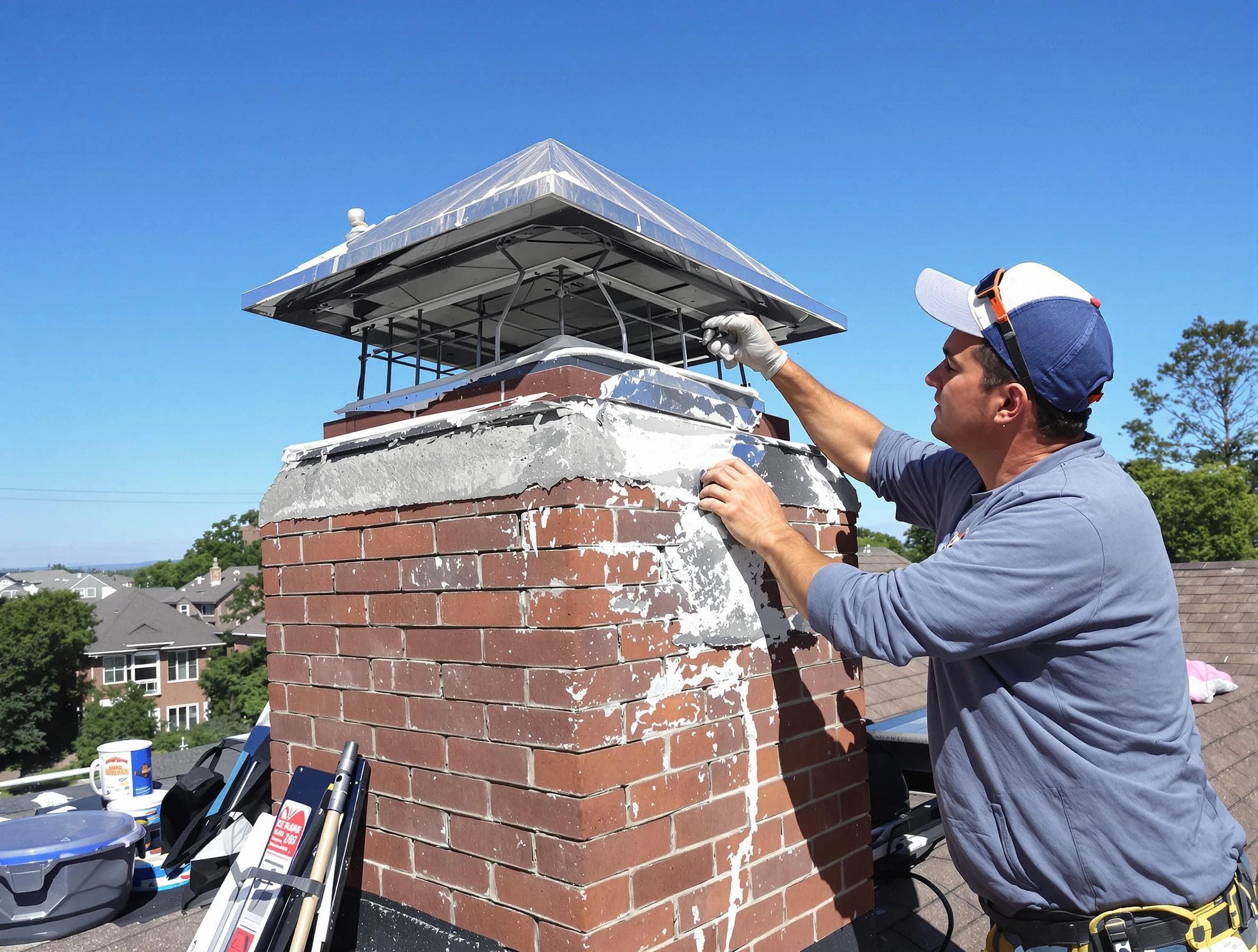 Chimney Crown Services in North Versailles