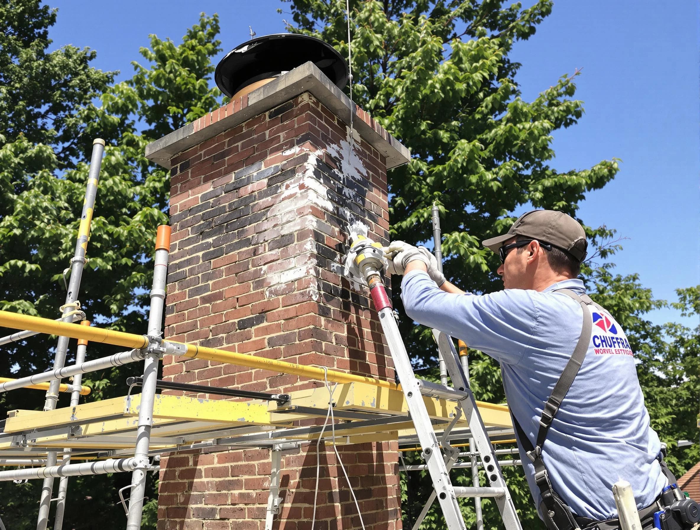 Structural chimney repair by North Versailles Chimney Sweep in North Versailles, PA