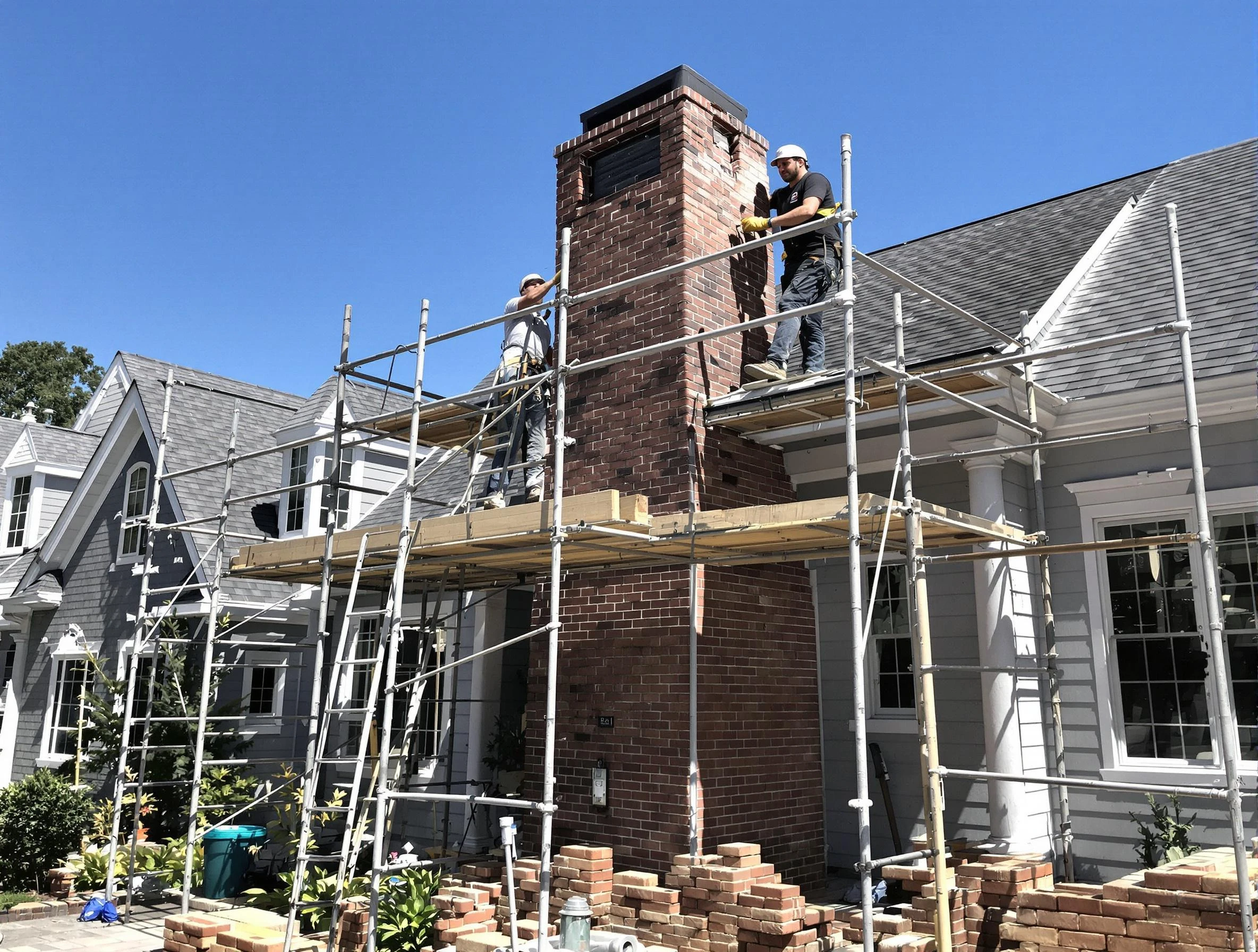 Chimney Rebuilding in North Versailles