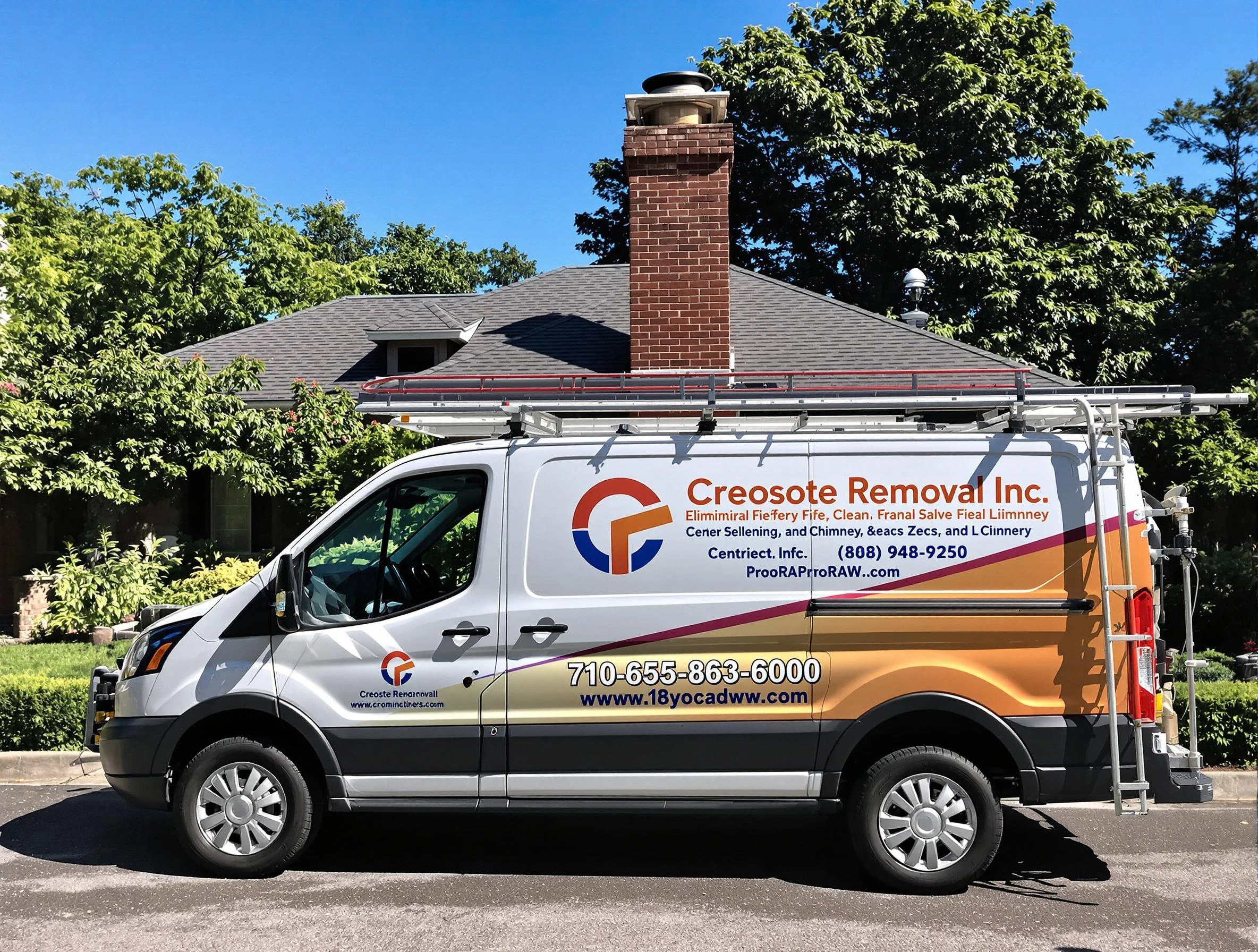 North Versailles Chimney Sweep technician removing creosote safely in North Versailles, PA